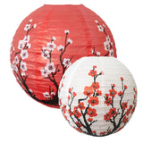 Abat Jour Chinois Papier Ronde 