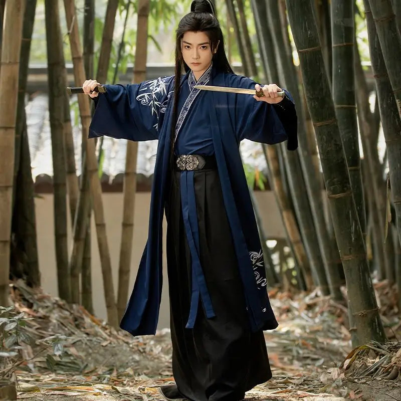 hanfu-costume-homme-imprim-antique