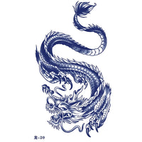 tatouage-dragon-chinois-noir-et-blanc