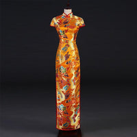 robe-chinoise-doree-et-rouge