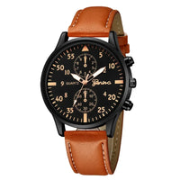 montre-chinoise-quartz-cuir-marron
