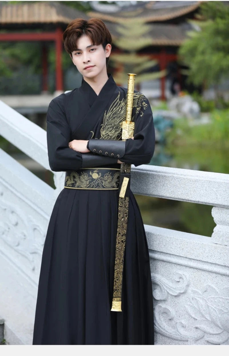 hanfu-costume-de-guerrier-noir