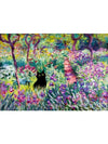 tableau-chinois-chat-noir
