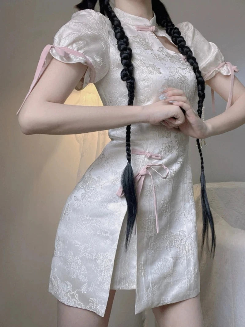 cheongsam-robe-florale-n-ud-bouffantes