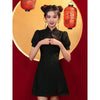 Gaun Cina Elegan Musim Semi