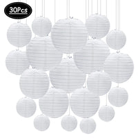 boules-chinoises-papier-rondes-blanches