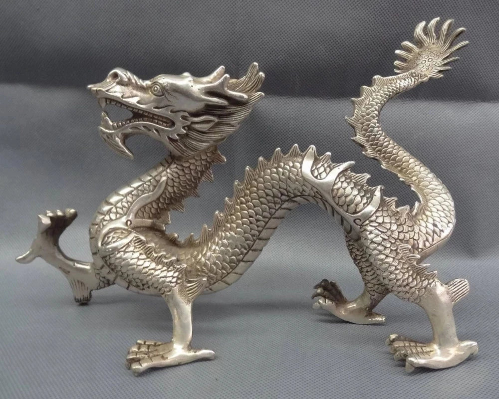 figurine-chinoise-dragon-volant-bronze