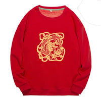 pull-chinois-imprim-dragon-col-rond