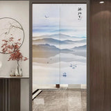abat-jour-chinois-rideau-peinture-paysage-chinois