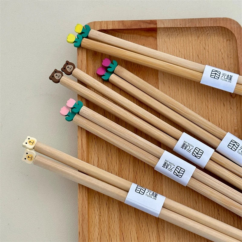 baguettes-chinoises-ourson-fleuri