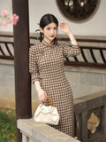 robe-chinoise-tartan