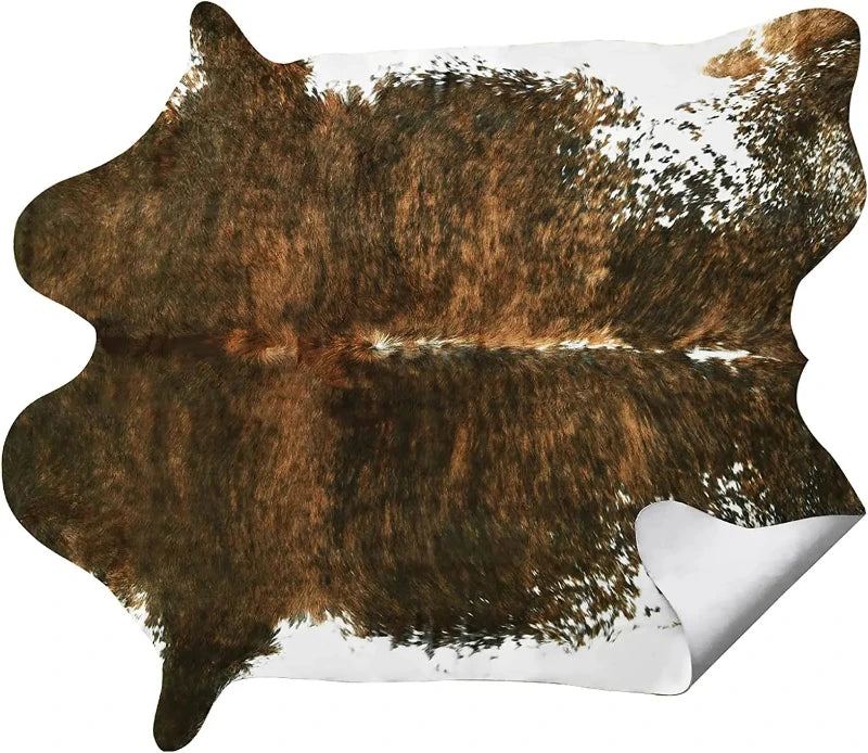 Tapis Chinois Peau De Vache Imprimé