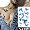 tatouage-dragon-chinois-totem-bleu