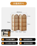 paravent-chinois-bois-massif-pliable