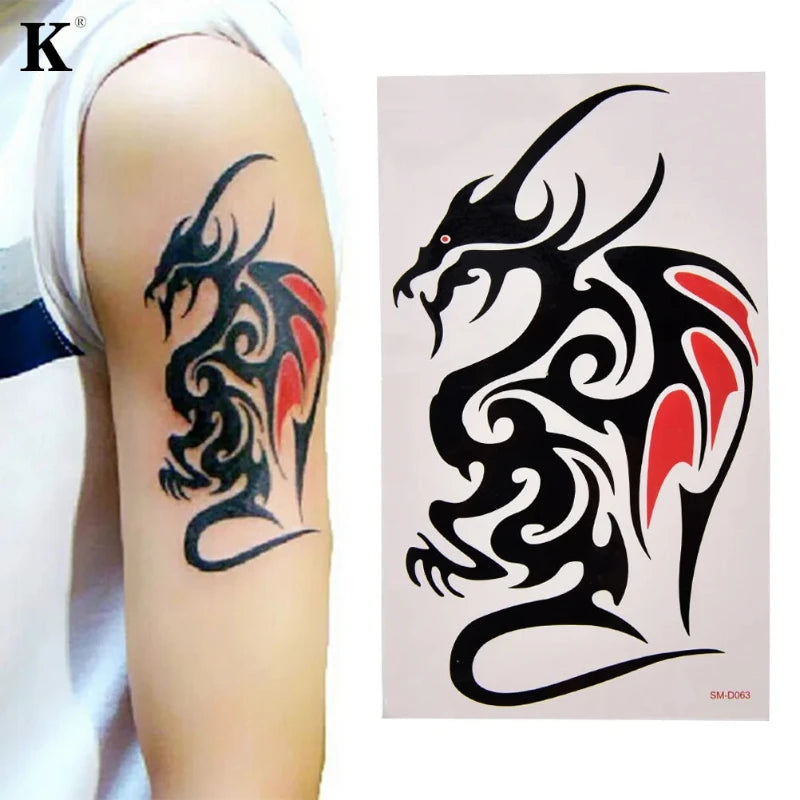 tatouage-dragon-chinois-d-cor-peau