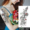 tatouage-dragon-chinois-katana-noir
