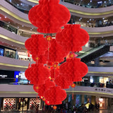 lampe-chinoise-lanternes-rouges-pliables