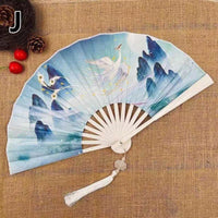 ventail-chinois-pliant-imprim-dragon