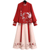 hanfu-manteau-rouge-femme