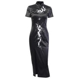 cheongsam-robe-longue-dragon