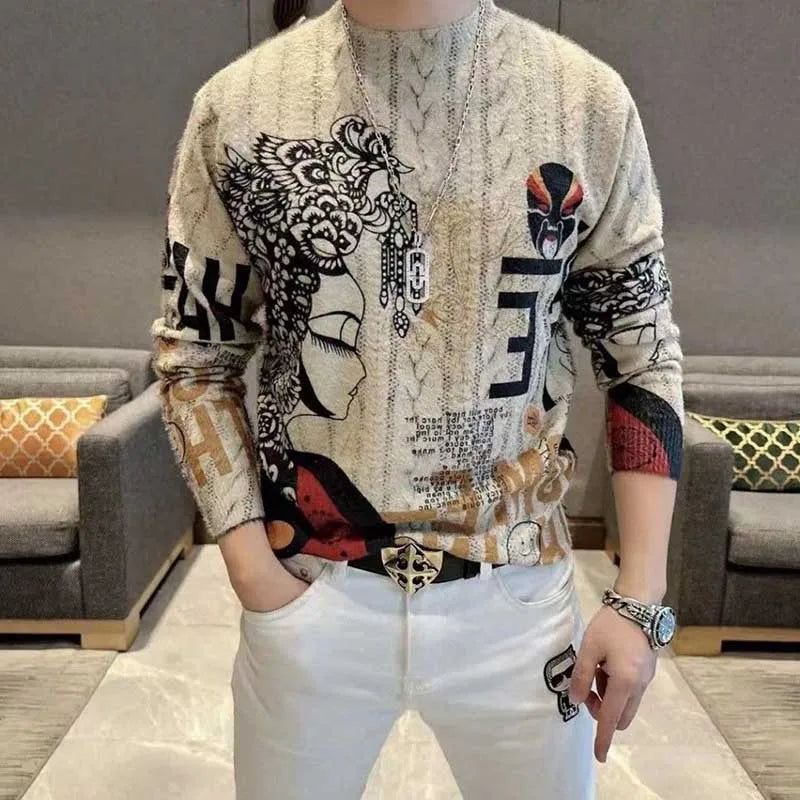 pull-chinois-motif