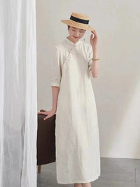 cheongsam-robe-longue-couleur-unie
