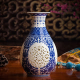 vase-chinois-cloisonne-bleu