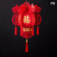 boules-chinoises-papier-rouge-avec-glands
