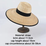 chapeaux-chinois-paille-avec-ceinture