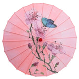 ombrelle-chinoise-soie-rose-fleurs
