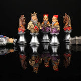 echecs-chinois-de-luxe-chevalier-peints