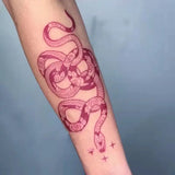 tatouage-dragon-chinois-rouge