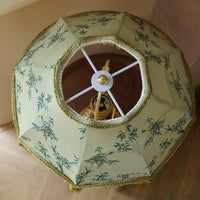 abat-jour-chinois-luxueux-bambou-pompons-verts