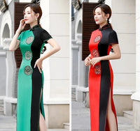 robe-chinoise-bicolore