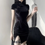 cheongsam-robe-velours-col-montant