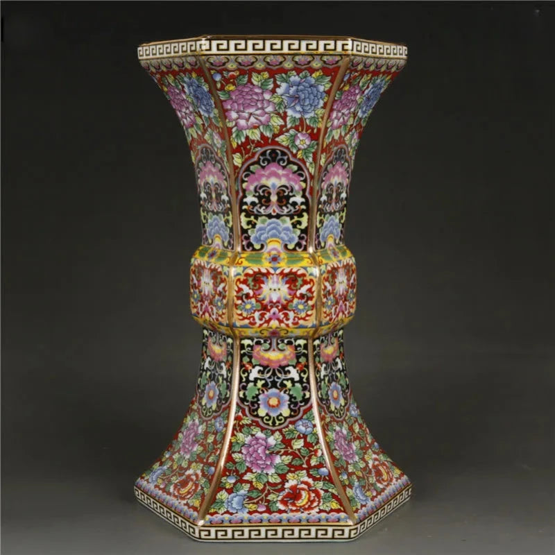 vase-chinois-ancien-hexagonal-maill