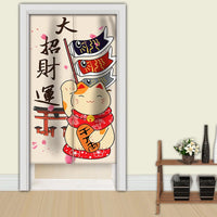 rideau-chinois-noren-chat-porte