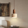 lampe-chinoise-en-travertin-jaune