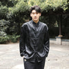 chemises-chinoises-hommes-soie-col-tang