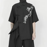 chemises-chinoises-hommes-courtes-fendue