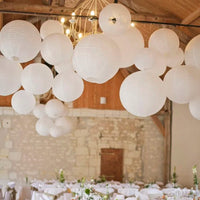 boules-chinoises-papier-rondes-blanches