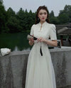 robe-chinoise-noire-style-qipao