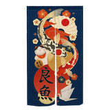 rideau-chinois-koi-pour-porte