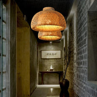 abat-jour-en-rotin-suspension-plafonnier-circulaire