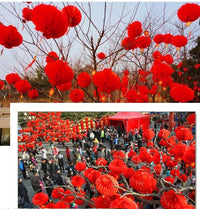 lampe-chinoise-lanternes-rouges-pliables
