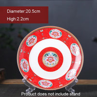 assiettes-chinoises-motif-fleuri