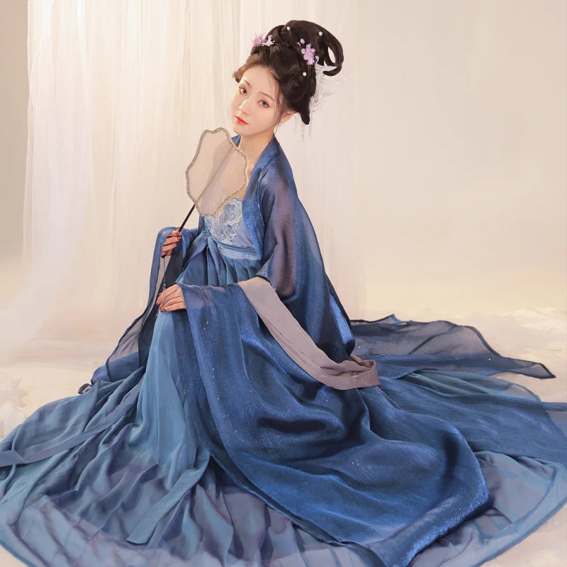 kimono-chinois-femme-toile-bleue