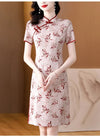 robe-chinoise-fleurs-roses