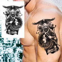 tatouage-dragon-chinois-astronaute
