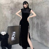 robe-chinoise-moderne-style-gothique-noir